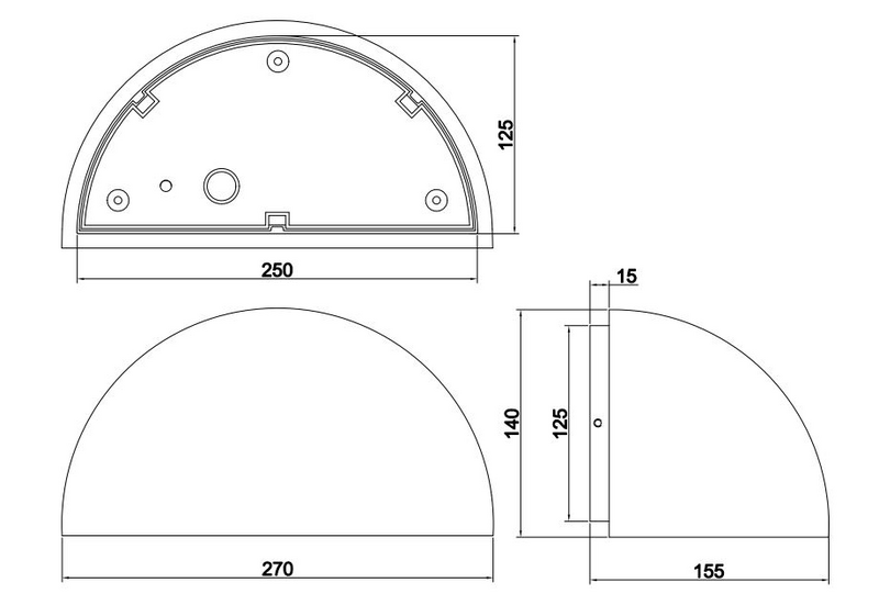 Ulkoseinävalaisin TRIO Maas E27 rustiikki