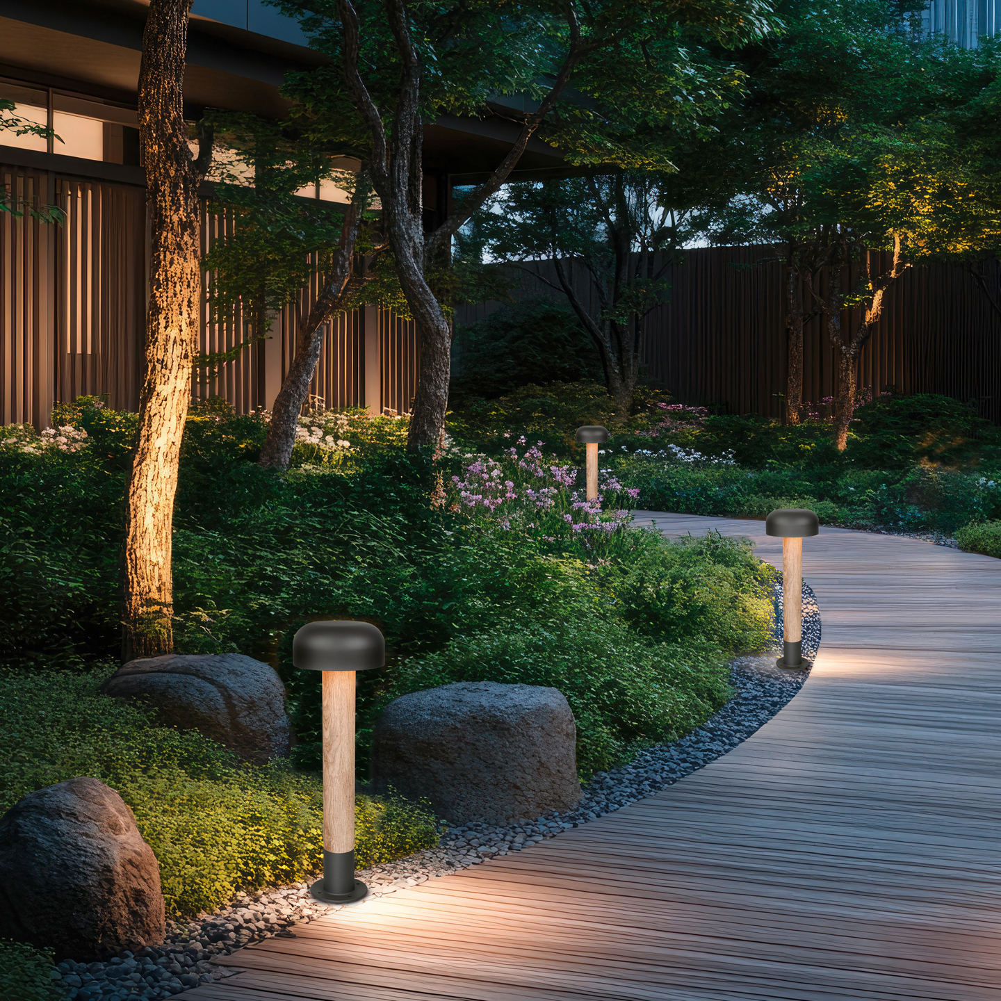 Ulkoylväsvalaisin TRIO Fraser E27 54cm antrasiitti/betonijäljitelmä