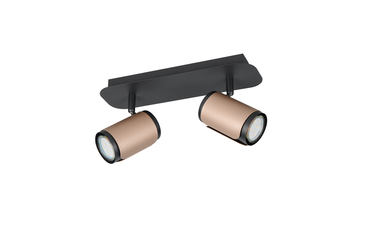 Spotti TRIO Gillan GU10 2-osainen kahvinruskea
