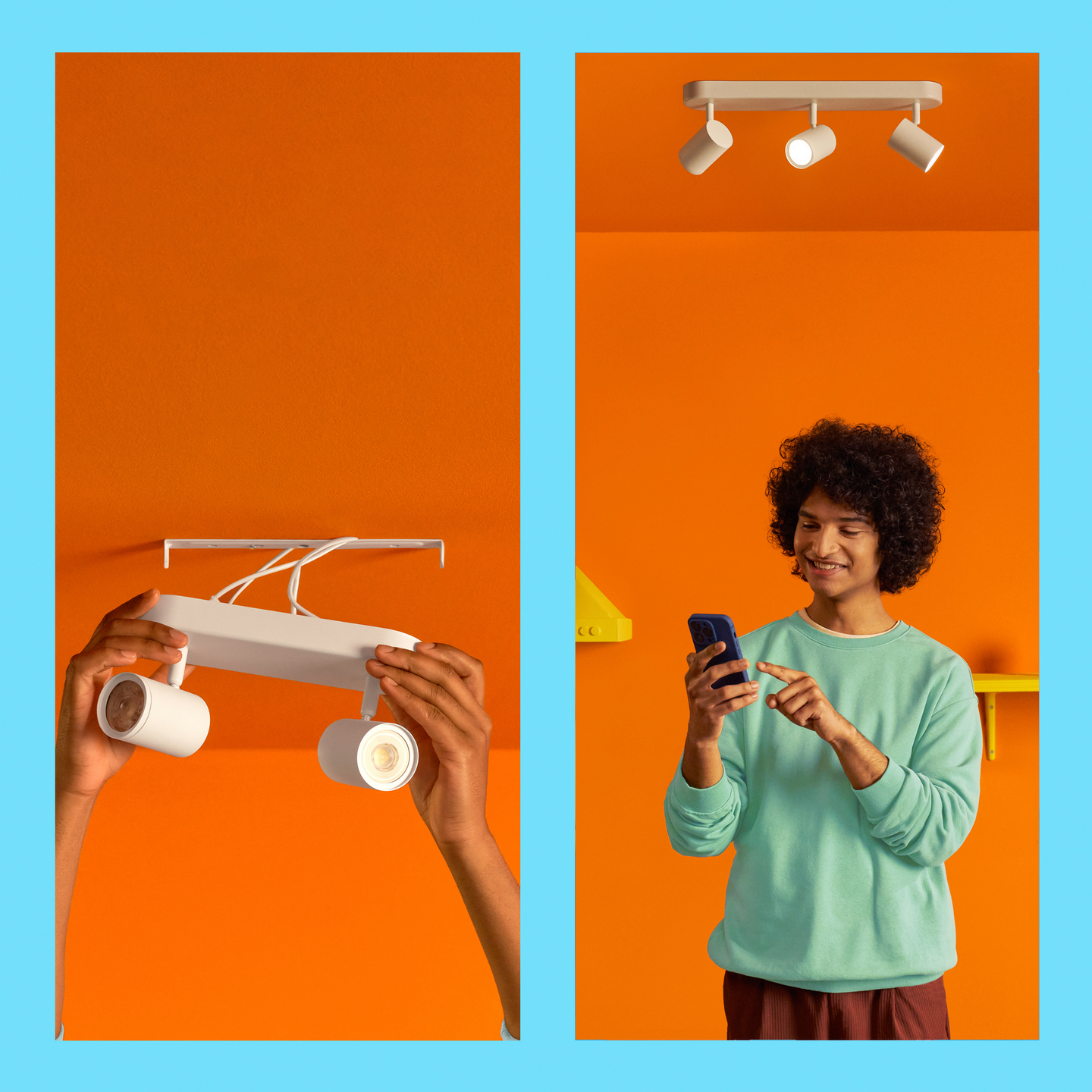 Kohdevalaisin WiZ imageo 3X5W valkoinen