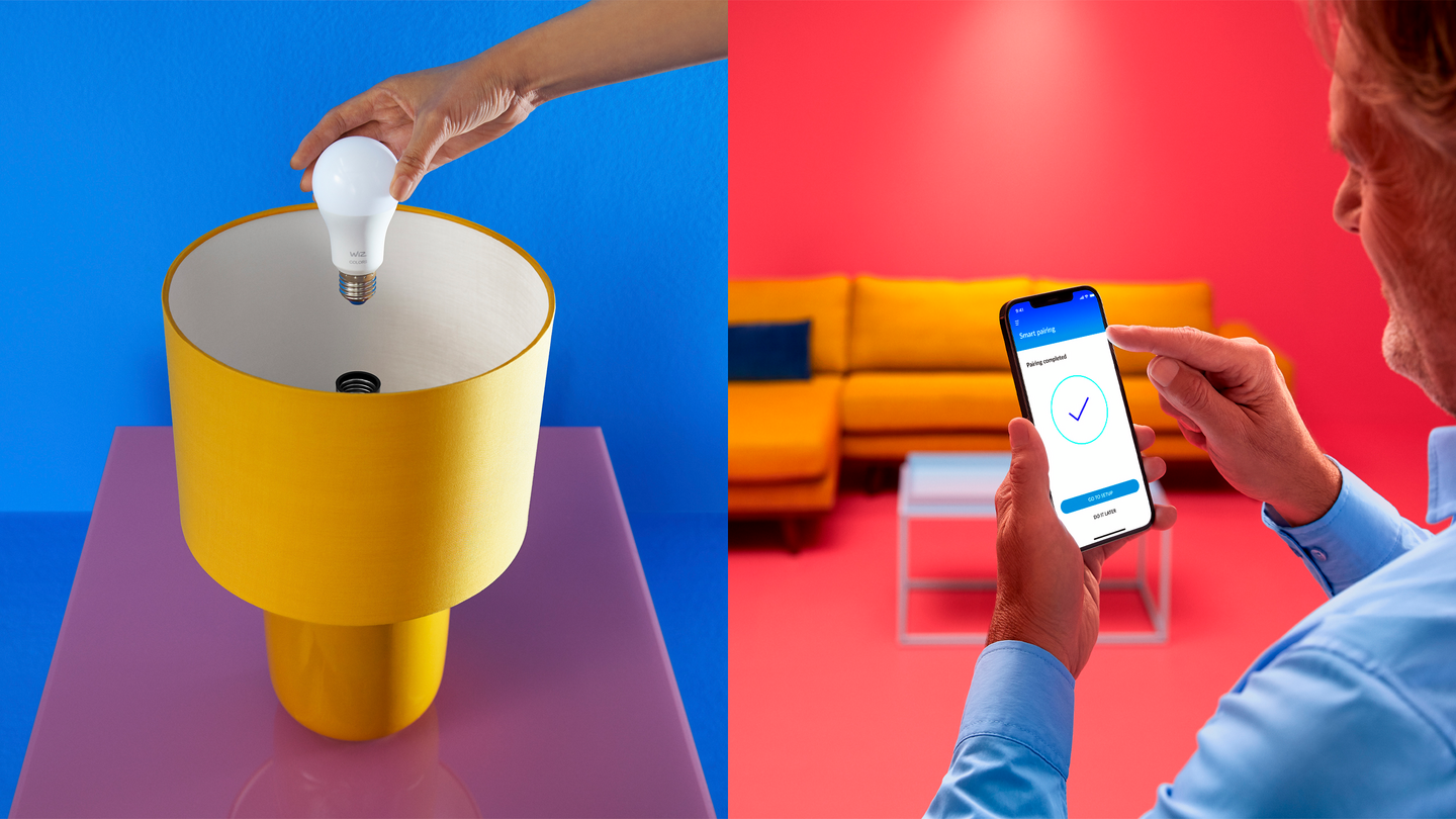 Led-lamppu WiZ Wi-Fi BLE G95 1055lm E27 2700-6500K TW