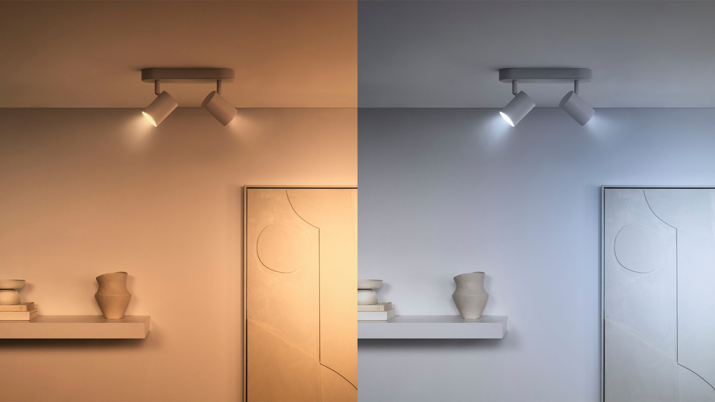 Led-kohdelamppu WiZ Wi-Fi BLE 345lm GU10  2700-6500K TW