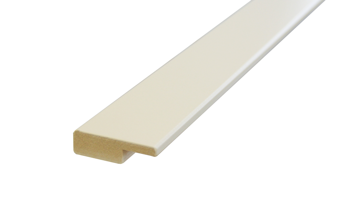 KAKELLIST D-PROFILE 16X55MM MDF VIT L240