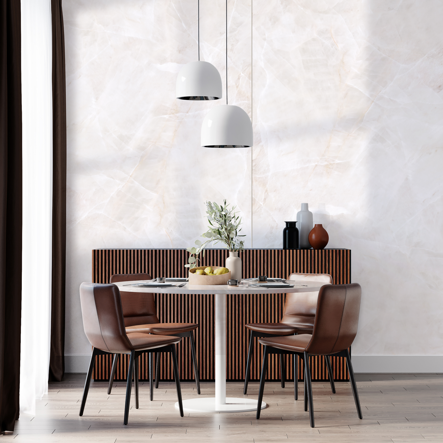 Seinälevy Kronoflooring Rocko 4x1230x2800mm R196 Ivory Onyx