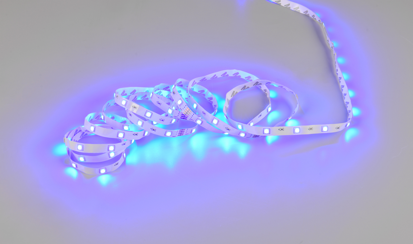 Valonauha RGB kaukosäätimellä IP20 5m