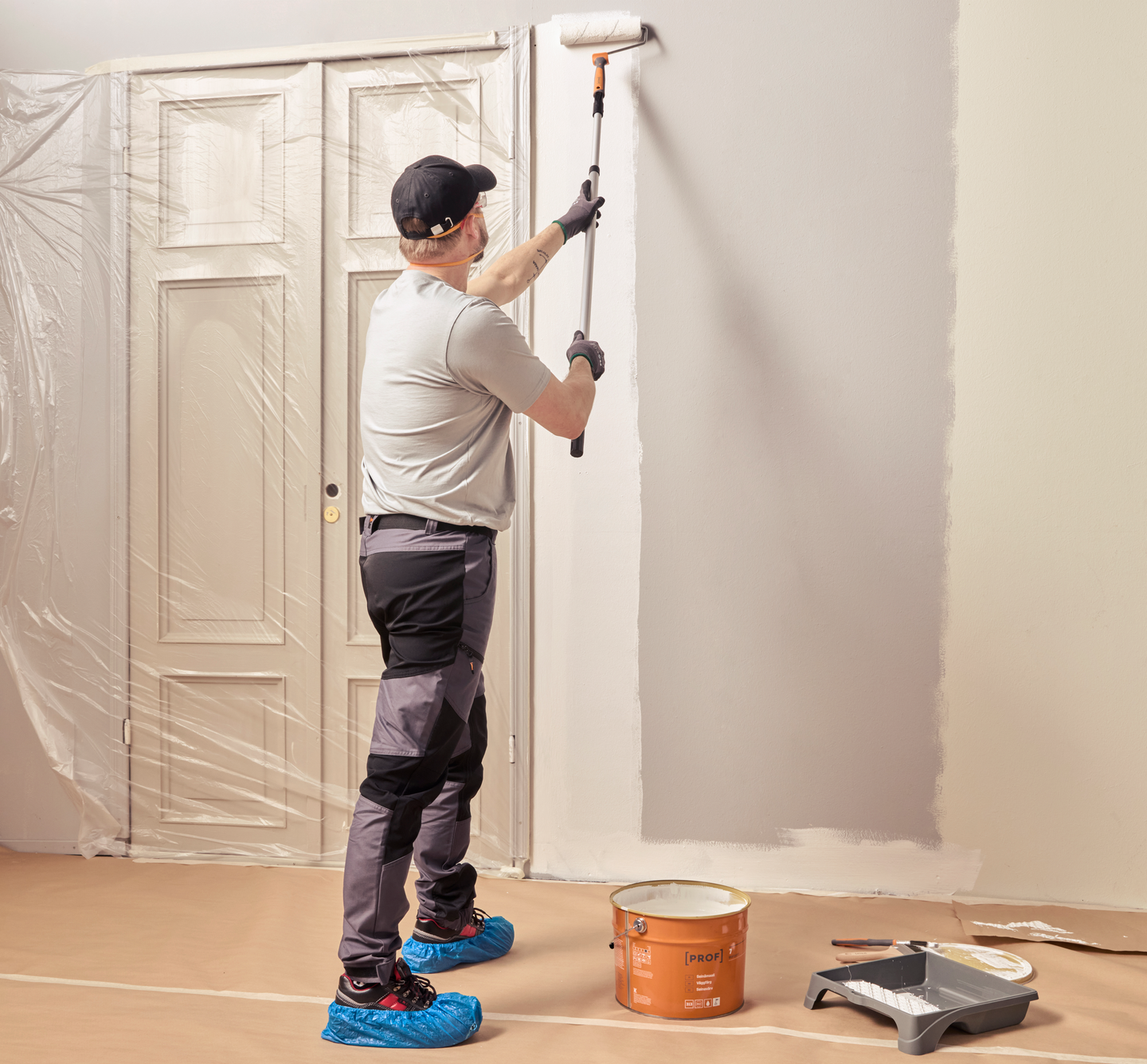 Kenkäsuojat PROF sininen 50kpl