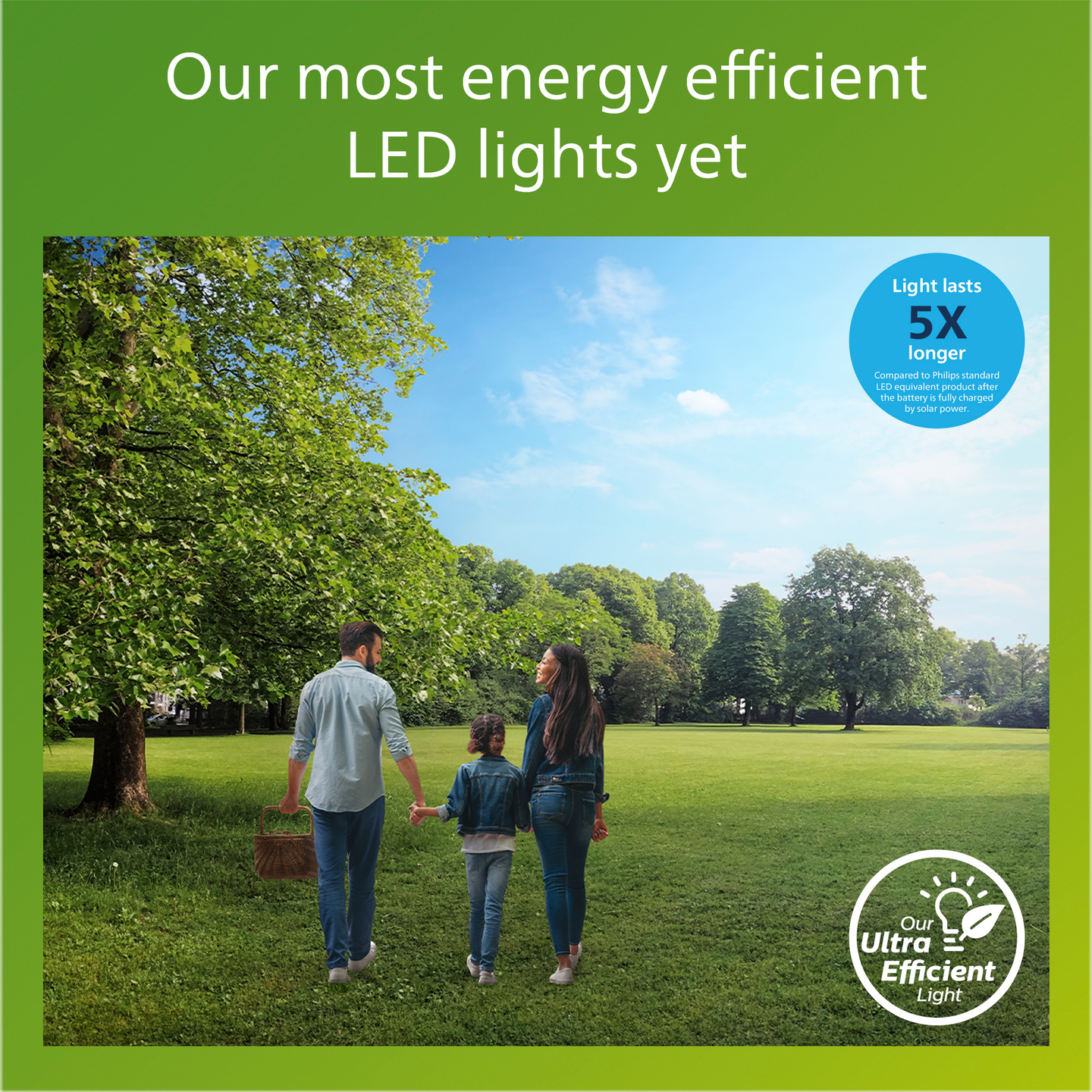 Aurinkokennovalaisin Philips Blaise UE 1,5W 3000K 250lm antrasiitti