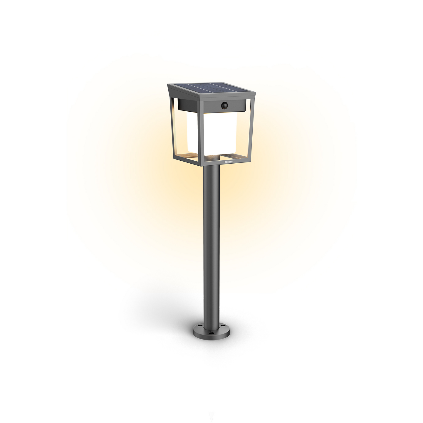 Aurinkokennovalaisin Philips Blaise UE 1,5W 3000K 250lm antrasiitti