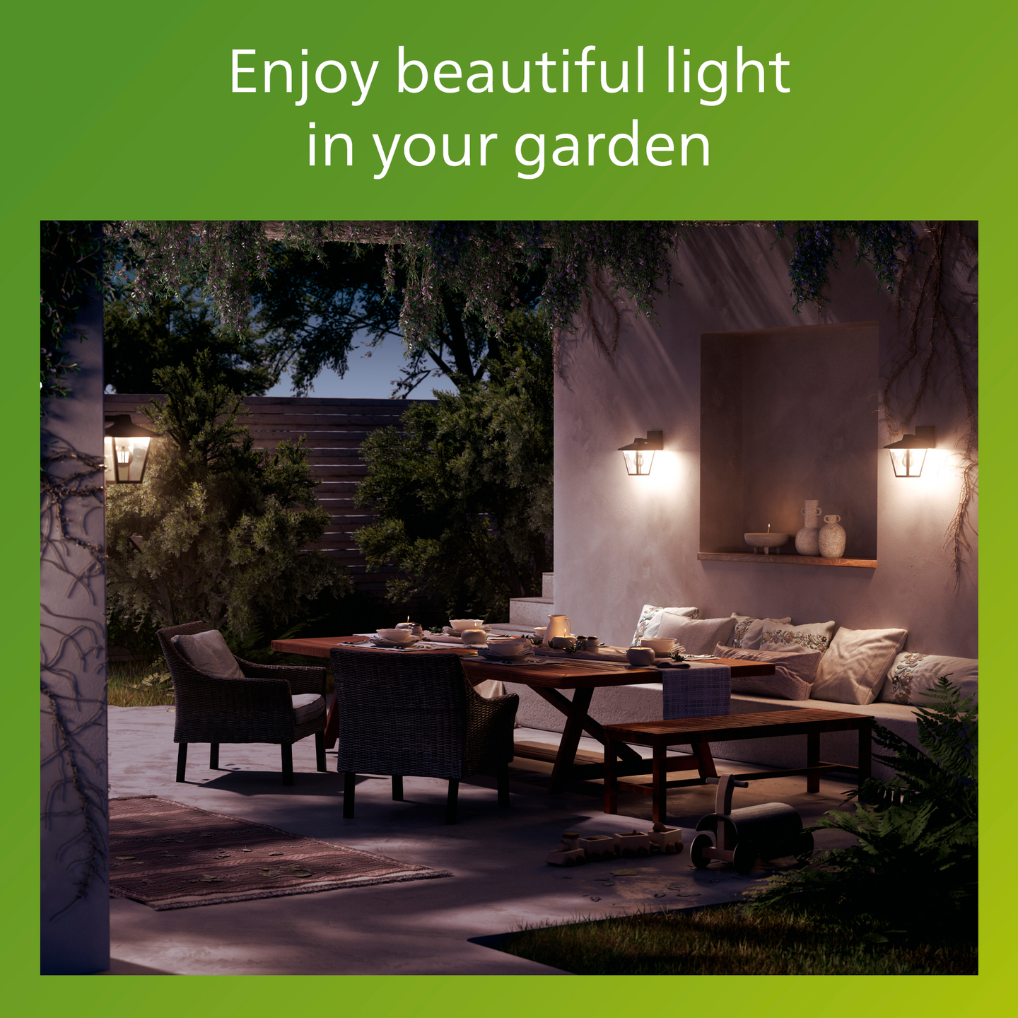 Ulkoseinävalaisin Philips Kinno Down 170x210x250mm 25W musta