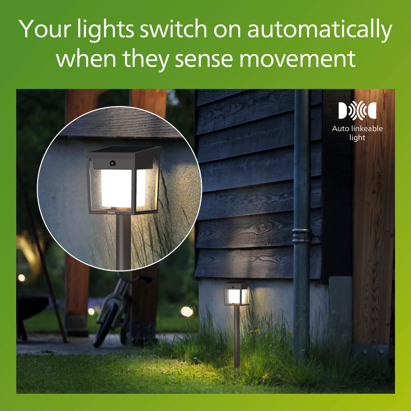 Aurinkokennovalaisin Philips Blaise UE 1,5W 3000K 250lm antrasiitti