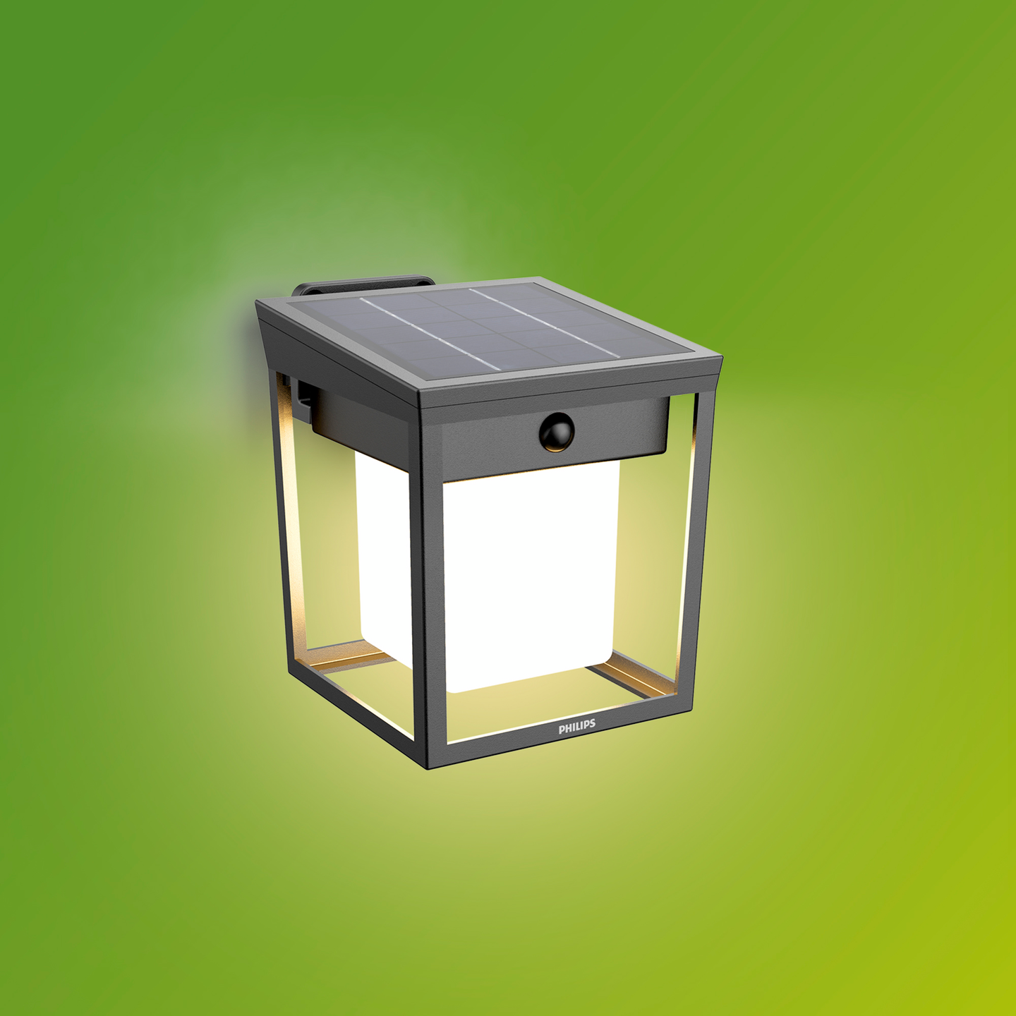 Aurinkokennovalaisin Philips Blaise UE 1,5W 3000K 250lm antrasiitti