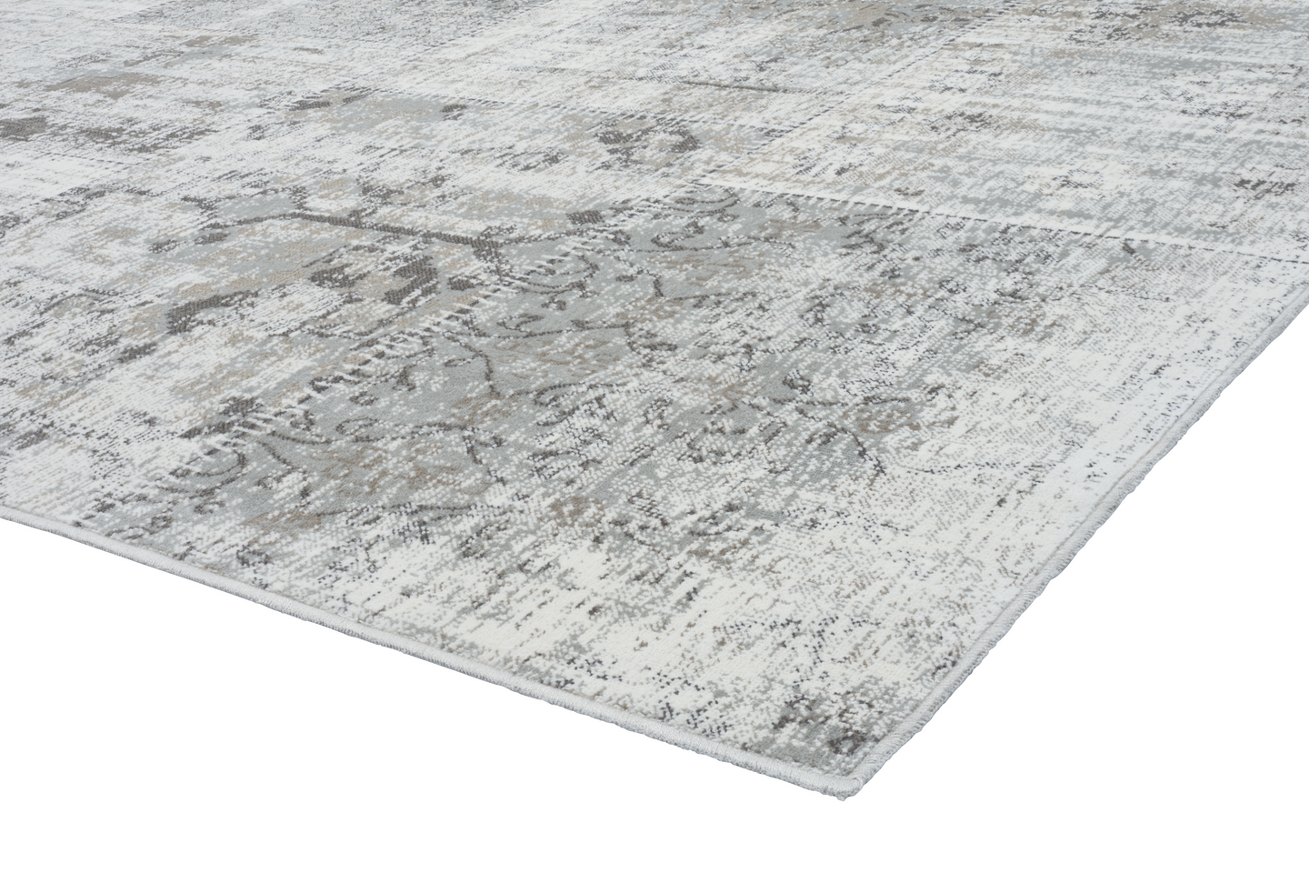 Viskoosimatto Cello Patchwork 160x230cm beige
