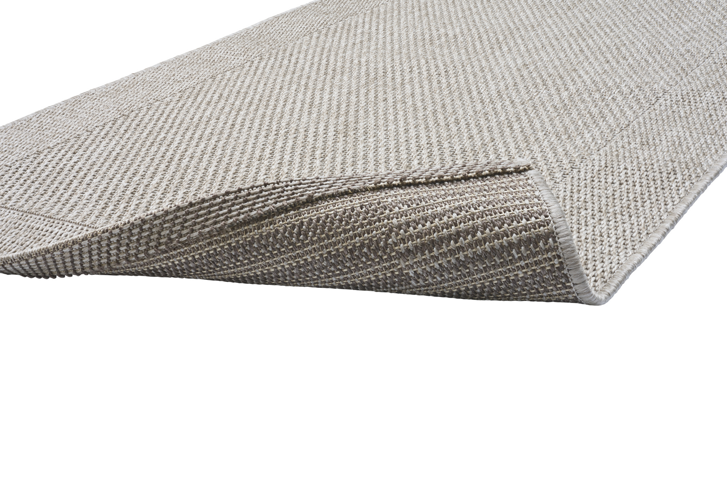 Sisä- ja ulkomatto Cello Greta 80x200cm harmaa/beige