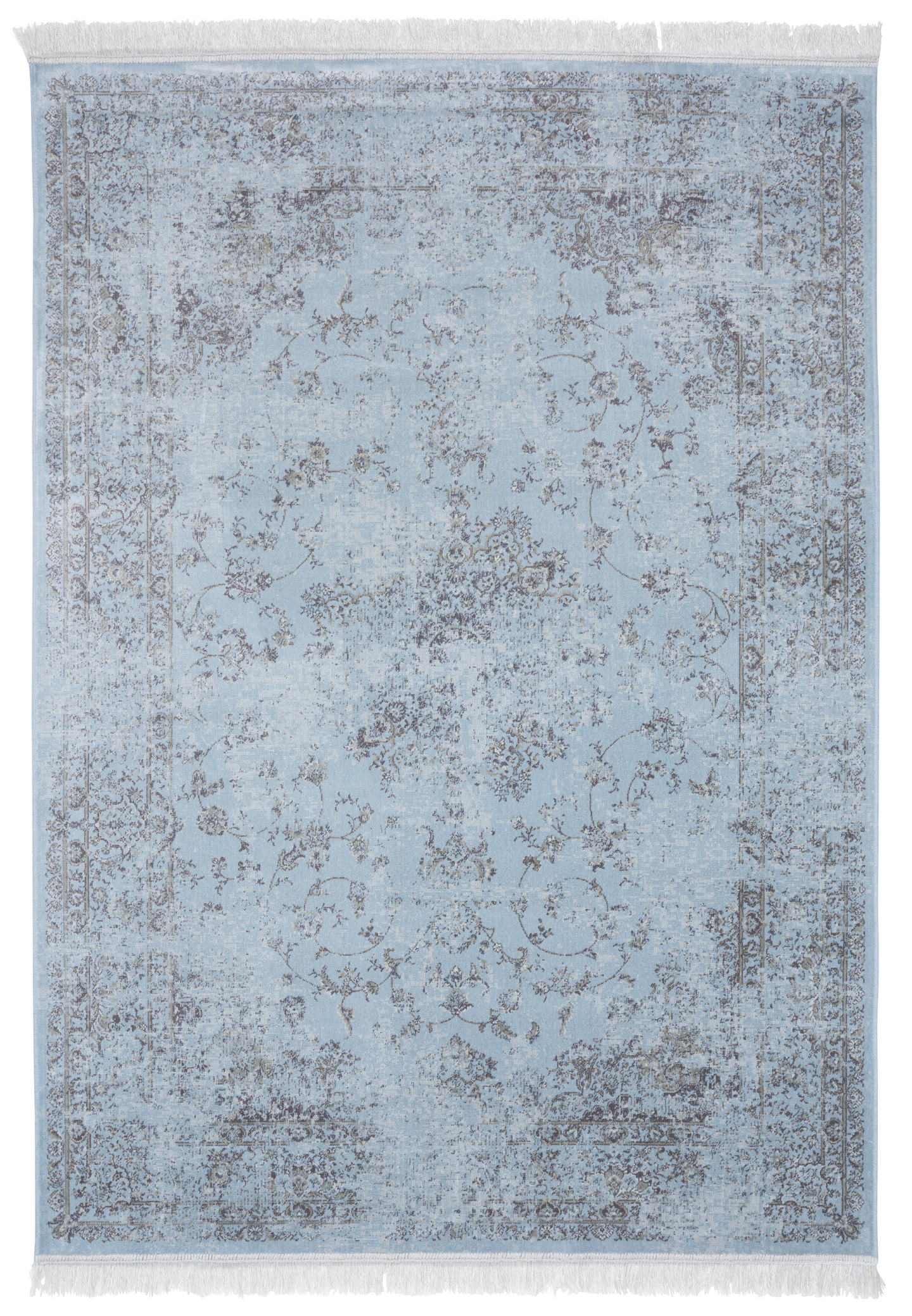 Viskoosimatto Cello Antique 160x230cm vaaleansininen