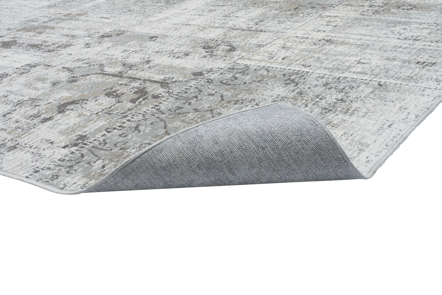 Viskoosimatto Cello Patchwork 160x230cm beige