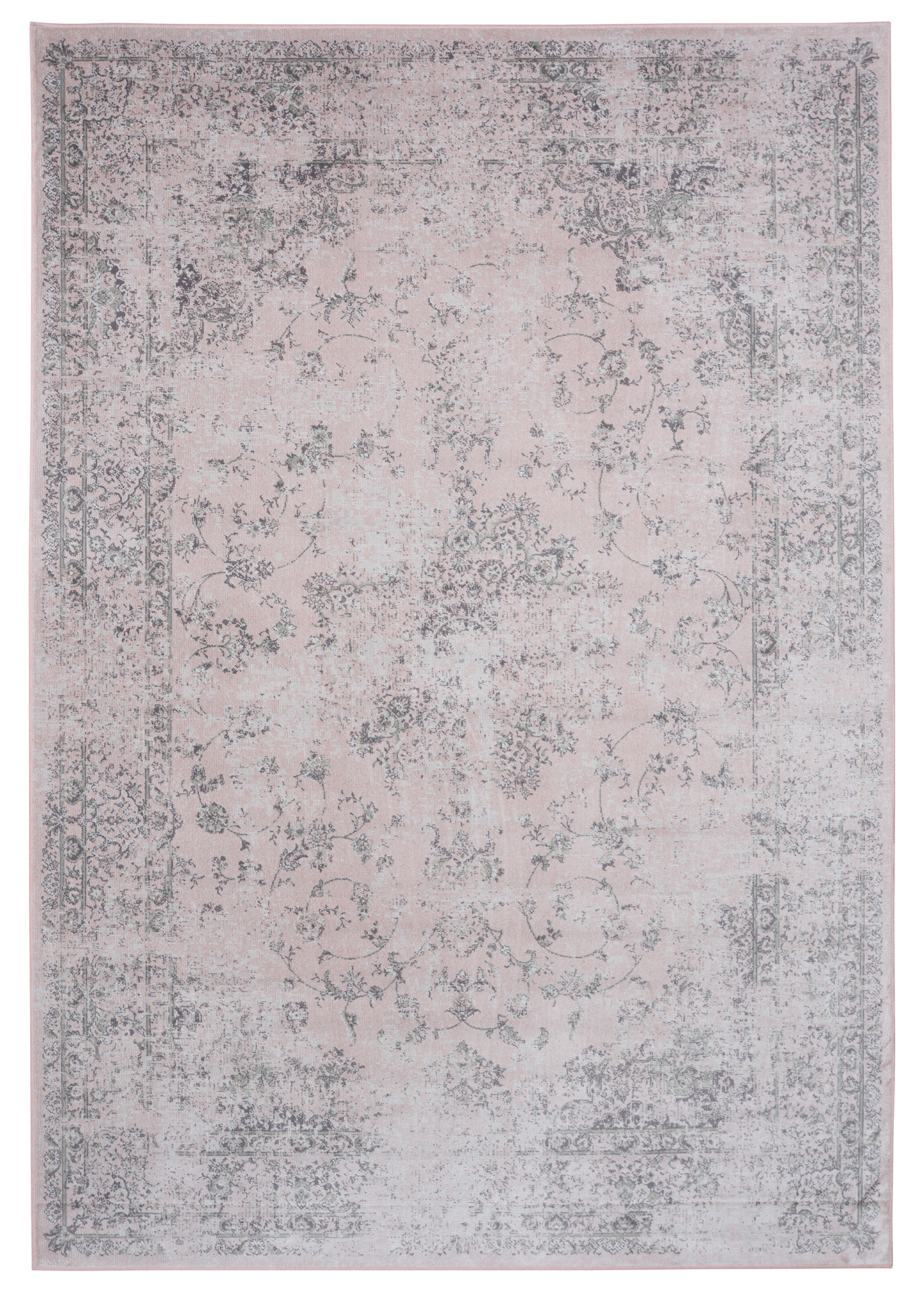 Viskoosimatto Cello Antique 160x230cm vaaleanpunainen