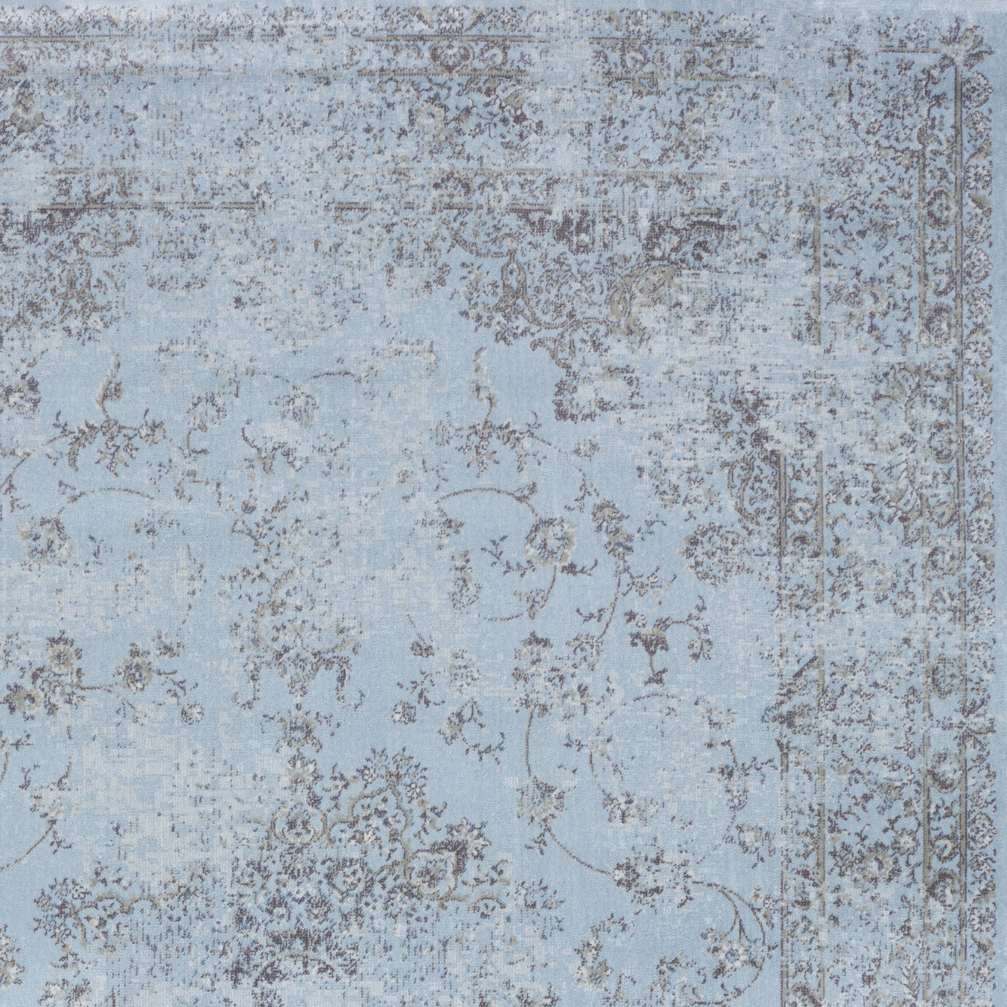 Viskoosimatto Cello Antique 160x230cm vaaleansininen