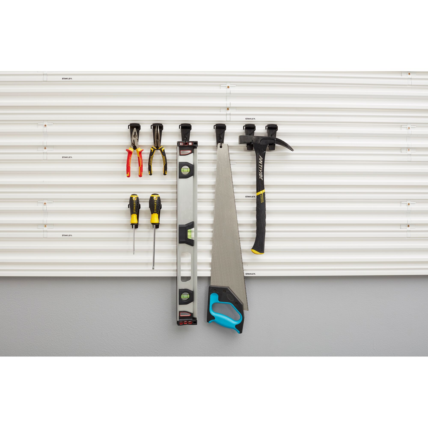 Koukkusarja Stanley Trackwall 8-osainen