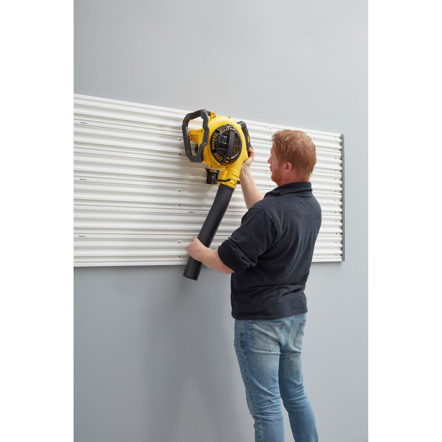 Säilytyskoukku sähkötyökaluille Stanley Trackwall