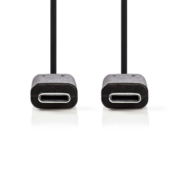 USB-kaapeli USB Nedis 3.2 Gen1 USB-C™ - USB-C™ 60W 4K@60Hz niklattu 2m