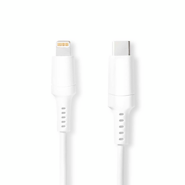 USB-kaapeli Nedis USB 2.0 Apple Lightning 8-Pin USB-C™ uros480 Mbps 2m