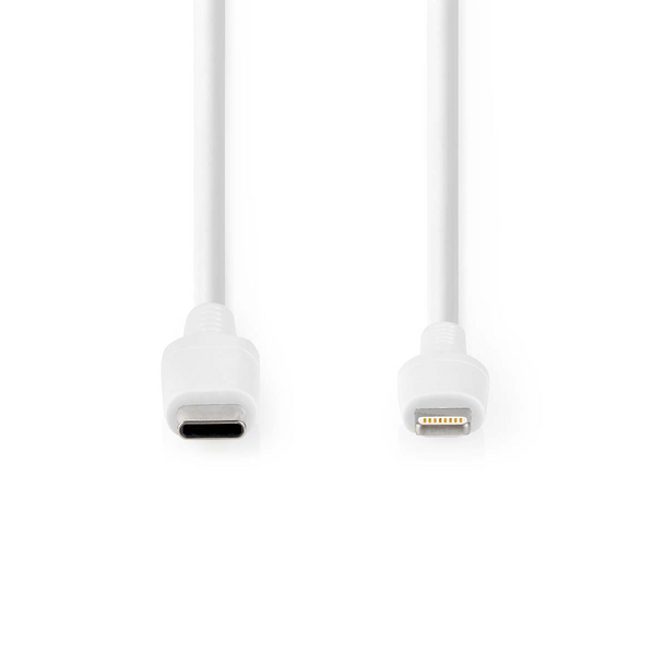 USB-kaapeli Nedis USB 2.0 Apple Lightning 8-Pin USB-C™ uros480 Mbps 2m