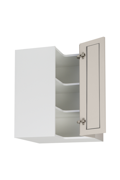 Seinäkulmakaappi Cello Keittiö 70,4cm 2-ovinen