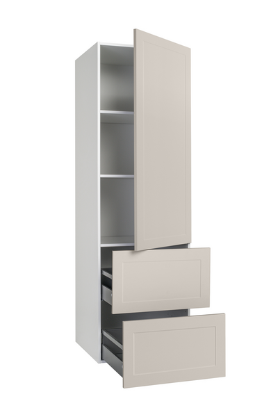 Hyllykomero Cello Keittiö 192cm 2 laatikolla