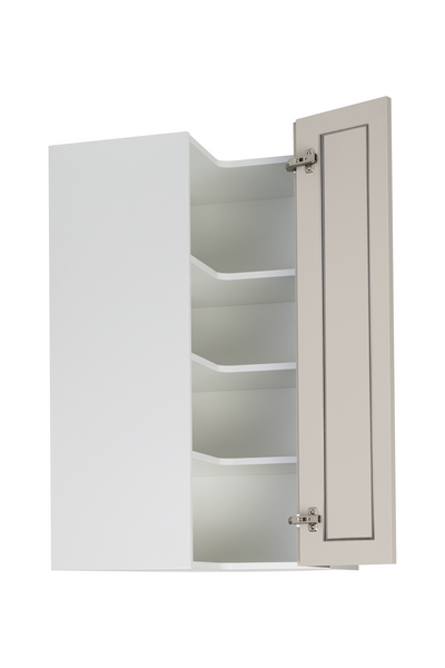 Seinäkulmakaappi Cello Keittiö 98,9cm 2-ovinen