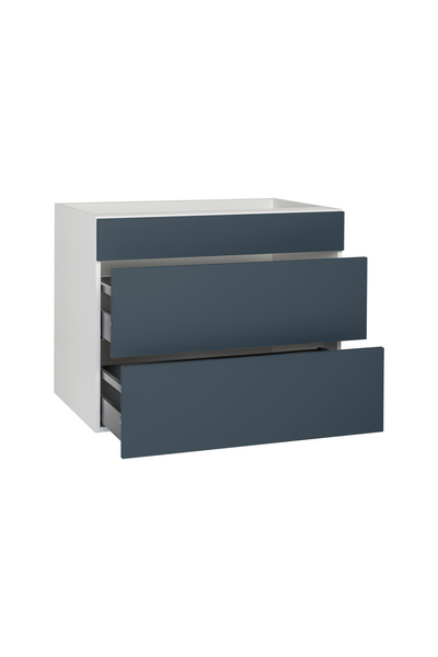 Combohob-kaappi Cello Keittiö 71cm 2 laatikolla ja peitelevyllä