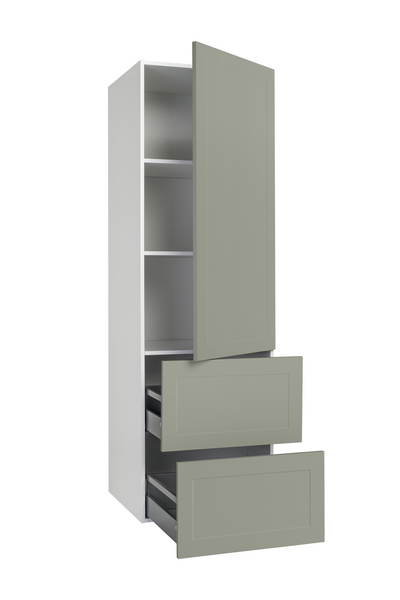 Hyllykomero Cello Keittiö 192cm 2 laatikolla