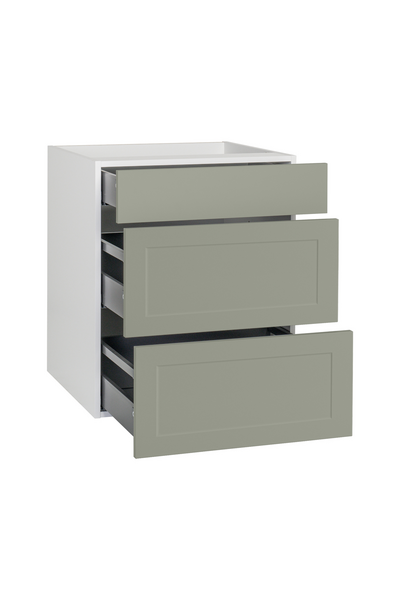 Alakaappi Cello Keittiö 71cm 3 laatikolla