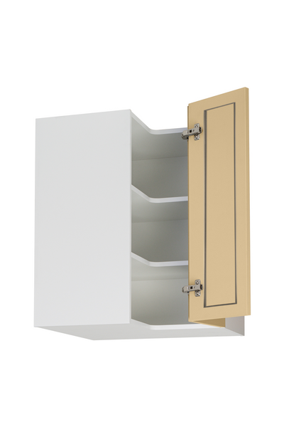 Seinäkulmakaappi Cello Keittiö 70,4cm 2-ovinen