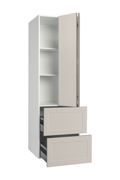 Aamiaiskaappi Cello Keittiö 192cm 2 laatikolla oikea