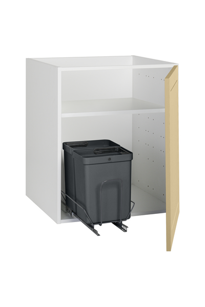 Jätekaappi Cello Keittiö 71cm jätevaunulla