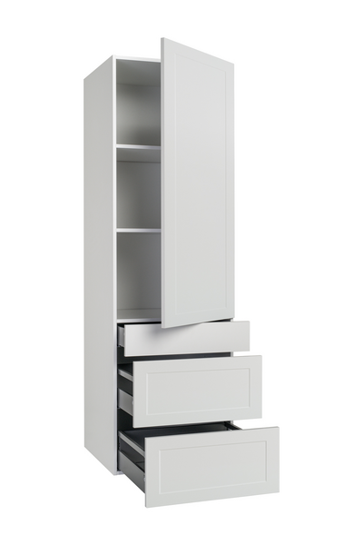 Hyllykomero Cello Keittiö 192cm 3 laatikolla