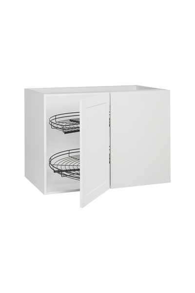 Piilokulmakaappi Cello Keittiö 100cm lankakarusellilla ja oikeakätisellä ovella