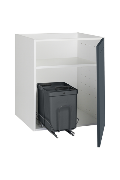 Jätekaappi Cello Keittiö 71cm jätevaunulla