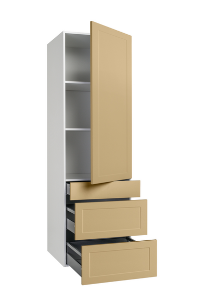 Hyllykomero Cello Keittiö 192cm 3 laatikolla