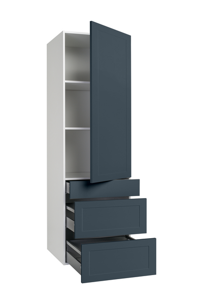 Hyllykomero Cello Keittiö 192cm 3 laatikolla