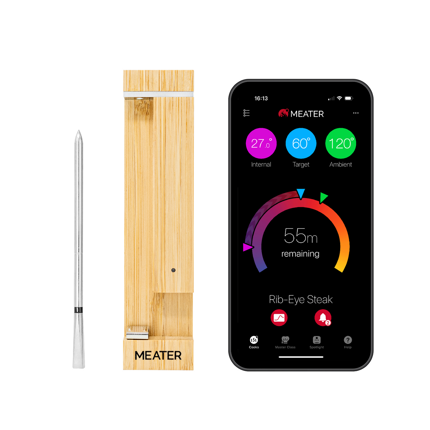 Langaton paistomittari Meater Pro