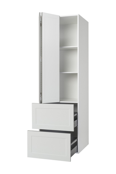 Aamiaiskaappi Cello Keittiö 192cm 2 laatikolla vasen