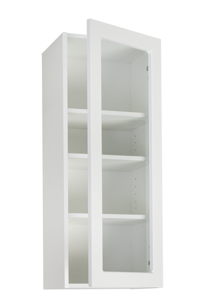 Seinäkaappi Cello Keittiö 98,9cm lasiovella