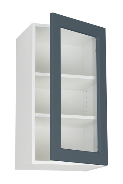 Seinäkaappi Cello Keittiö 70,4cm lasiovella