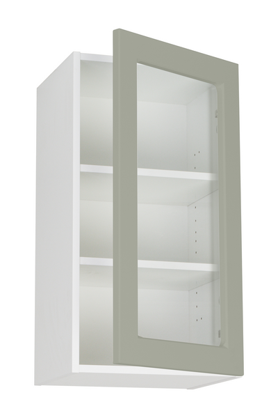 Seinäkaappi Cello Keittiö 70,4cm lasiovella