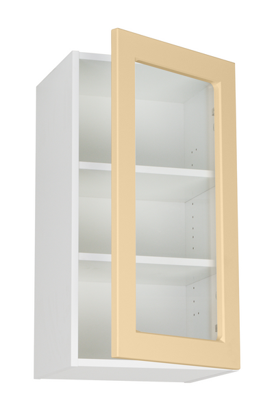 Seinäkaappi Cello Keittiö 70,4cm lasiovella