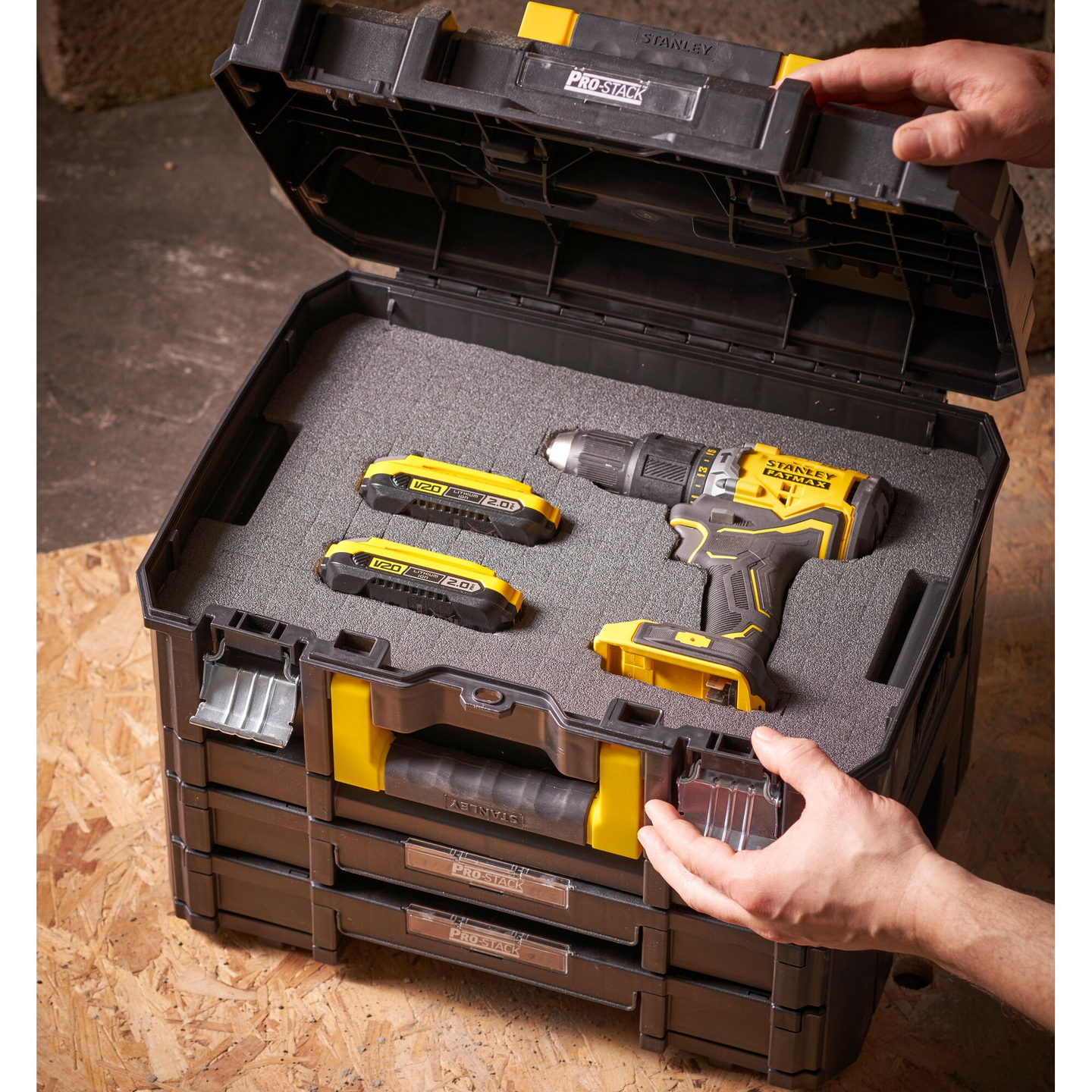 Vaahtokuminen sisäosa Stanley Fatmax Pro-Stack