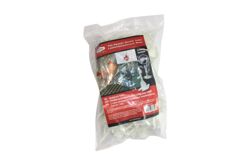 Laatan tasausruuvi Tamo 1mm 100kpl
