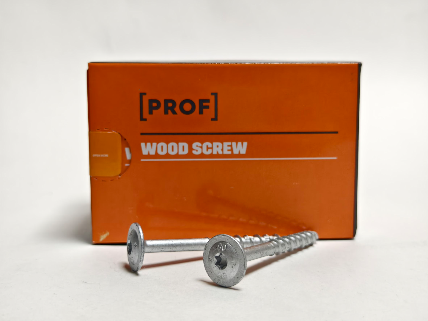 TRÄSKRUV WAF C4 T30 6X80 100ST PROF