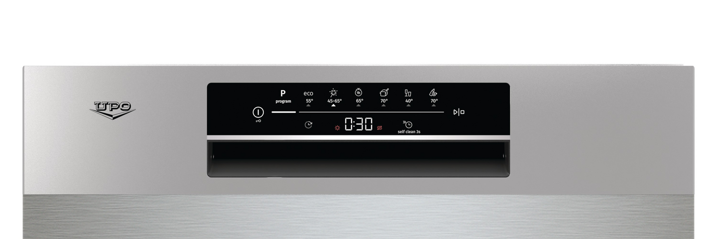 Astianpesukone UPO UU642D90X 60cm teräs